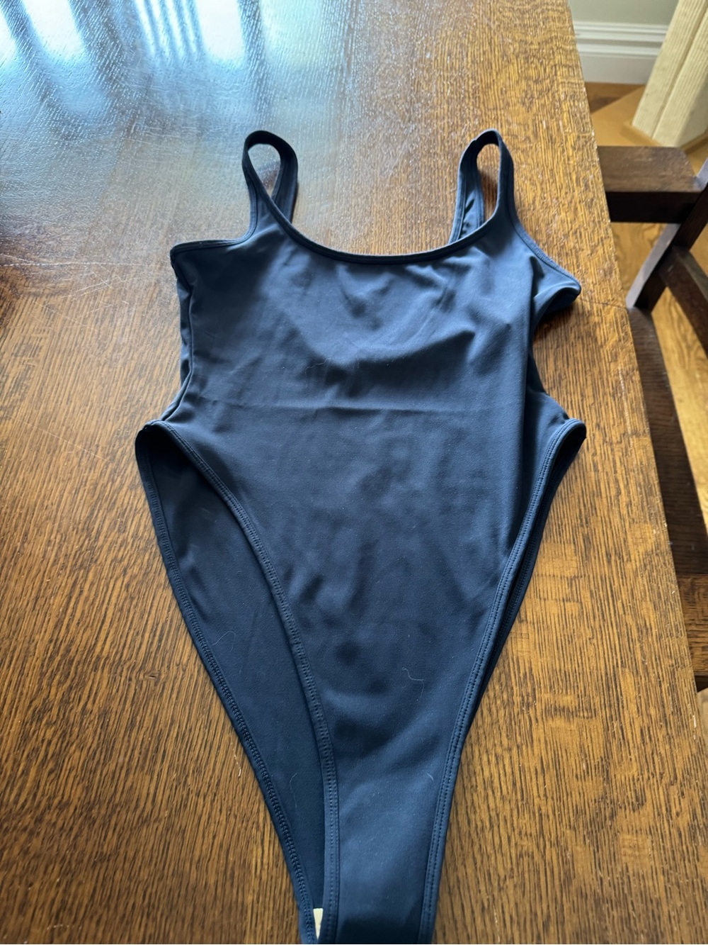 Navy women’s One-Piece Swimsuit - Classic Scoop Neck